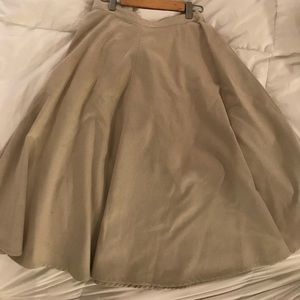 Classic A-line Soft camel skirt by Bellerose